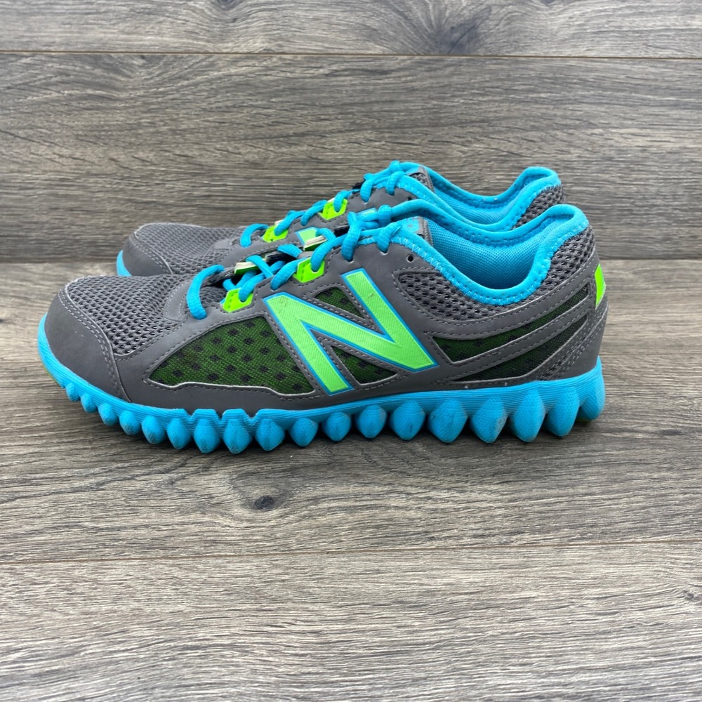 New Balance WX1157GB Cross Training Shoes Womens 9 Grey Blue Green Mesh Sneaker